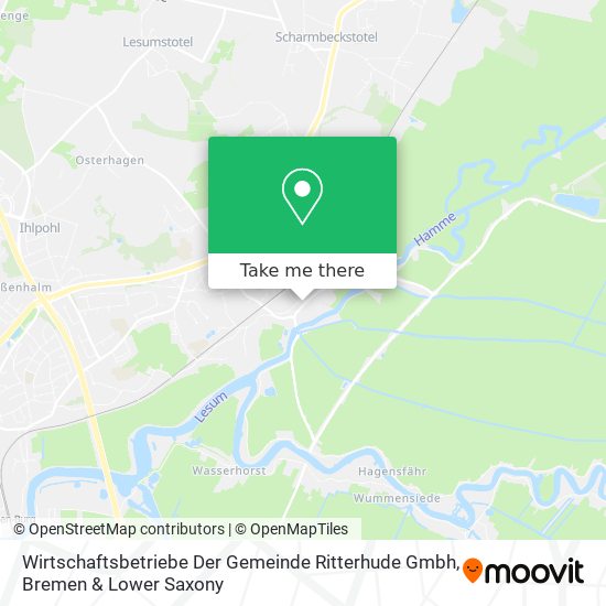 Wirtschaftsbetriebe Der Gemeinde Ritterhude Gmbh map