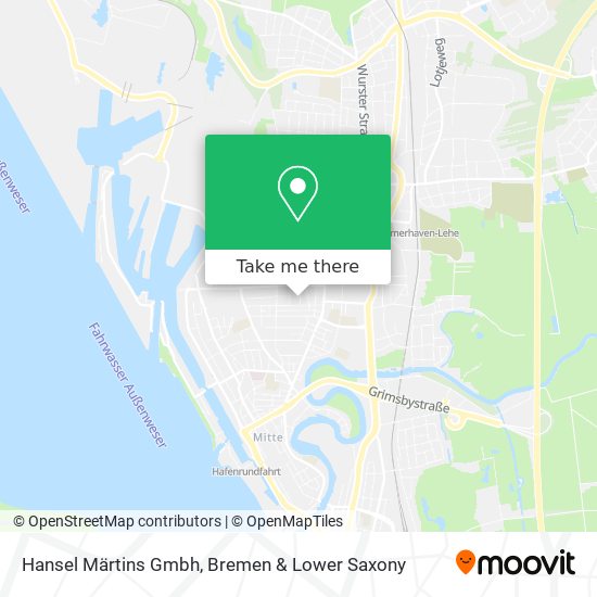 Hansel Märtins Gmbh map