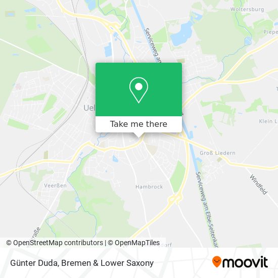 Günter Duda map