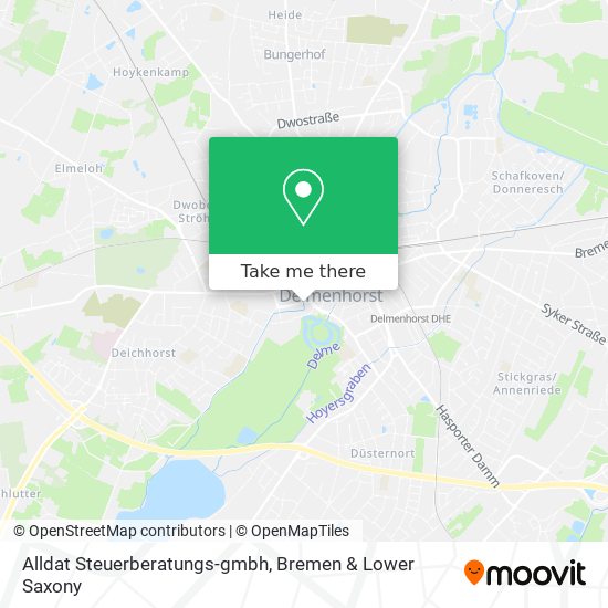 Alldat Steuerberatungs-gmbh map