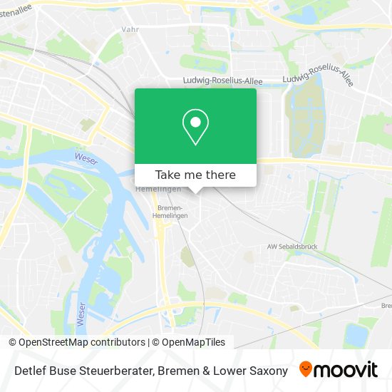 Detlef Buse Steuerberater map