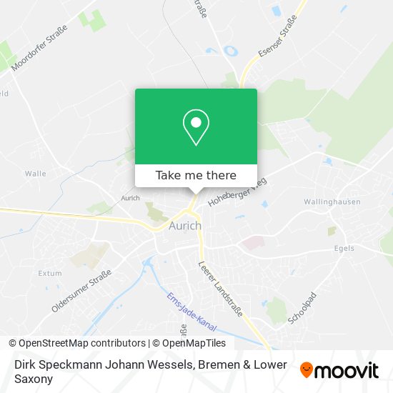 Dirk Speckmann Johann Wessels map