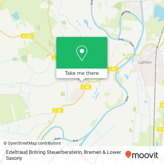 Edeltraud Bröring Steuerberaterin map