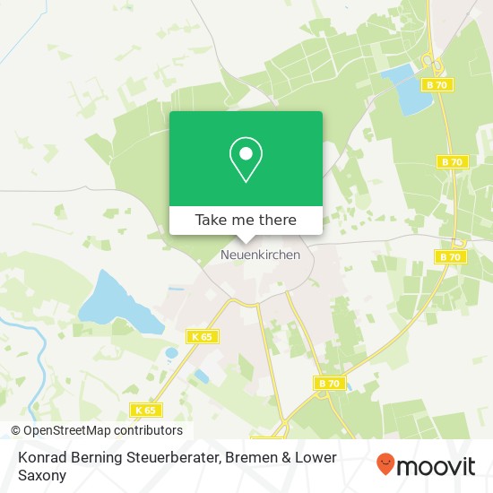 Карта Konrad Berning Steuerberater