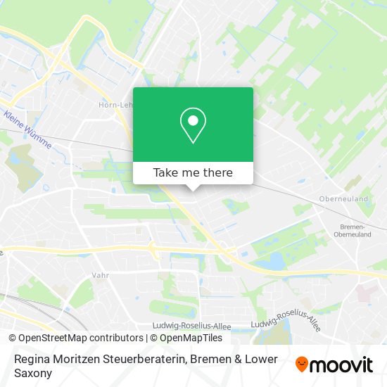 Regina Moritzen Steuerberaterin map