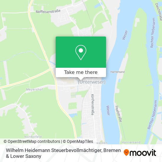 Wilhelm Heidemann Steuerbevollmächtiger map