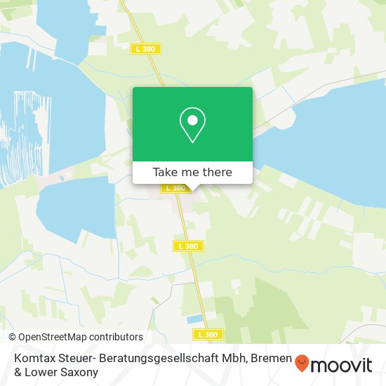 Komtax Steuer- Beratungsgesellschaft Mbh map