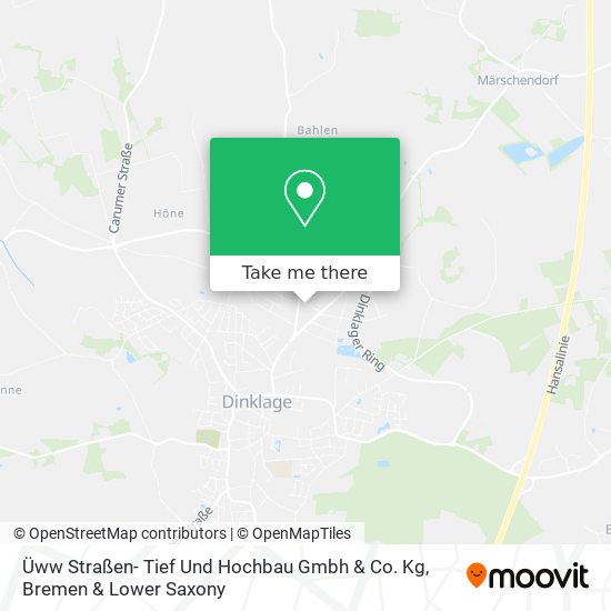 Üww Straßen- Tief Und Hochbau Gmbh & Co. Kg map