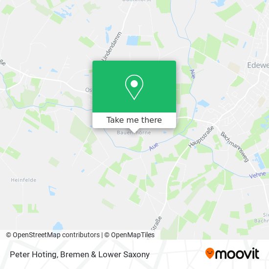 Peter Hoting map