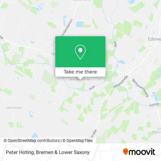 Peter Hoting map