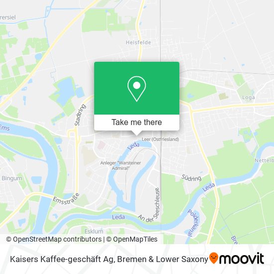 Kaisers Kaffee-geschäft Ag map