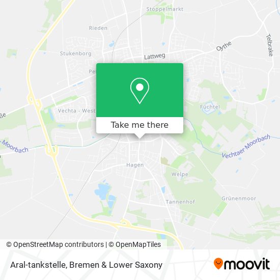 Aral-tankstelle map