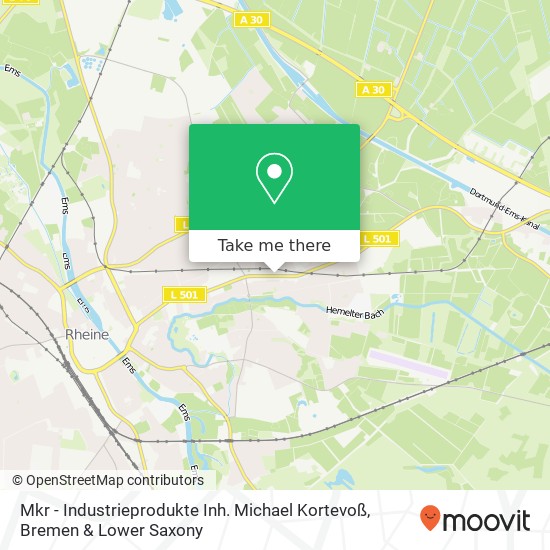 Mkr - Industrieprodukte Inh. Michael Kortevoß map