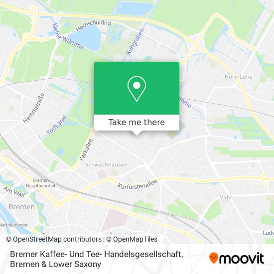 Bremer Kaffee- Und Tee- Handelsgesellschaft map