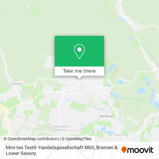 Mini-tex Textil- Handelsgesellschaft Mbh map