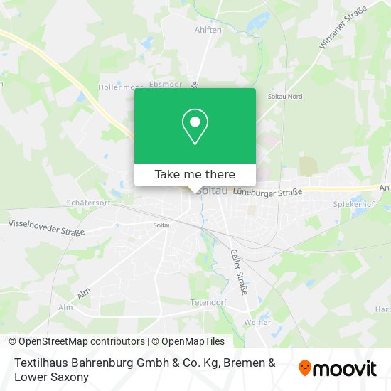Textilhaus Bahrenburg Gmbh & Co. Kg map