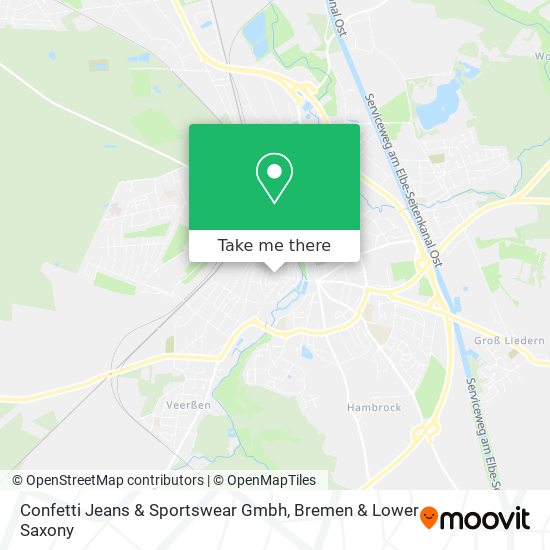 Confetti Jeans & Sportswear Gmbh map