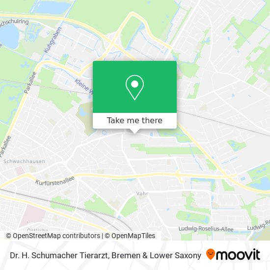 Dr. H. Schumacher Tierarzt map