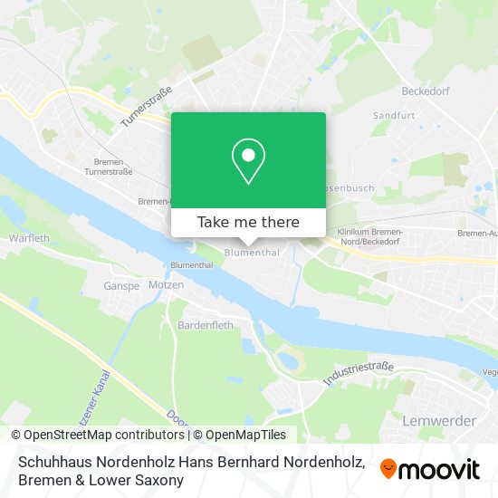 Schuhhaus Nordenholz Hans Bernhard Nordenholz map