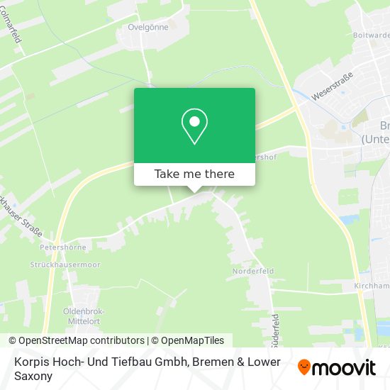 Korpis Hoch- Und Tiefbau Gmbh map