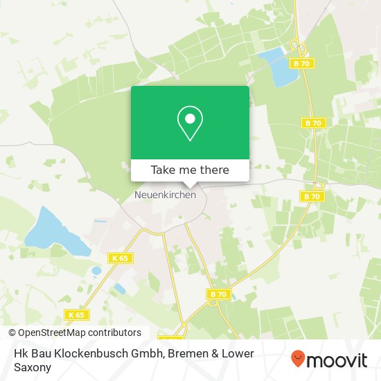 Hk Bau Klockenbusch Gmbh map