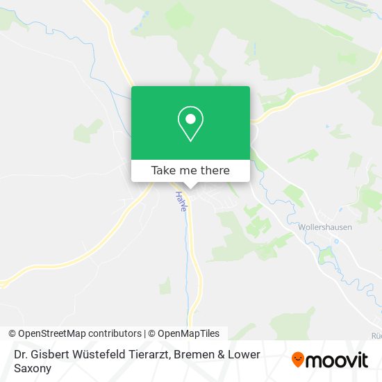 Dr. Gisbert Wüstefeld Tierarzt map