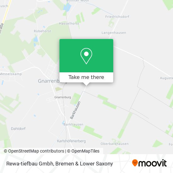 Rewa-tiefbau Gmbh map