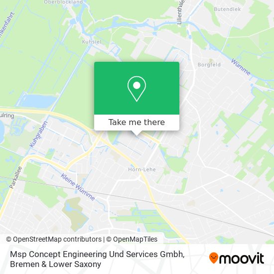 Msp Concept Engineering Und Services Gmbh map