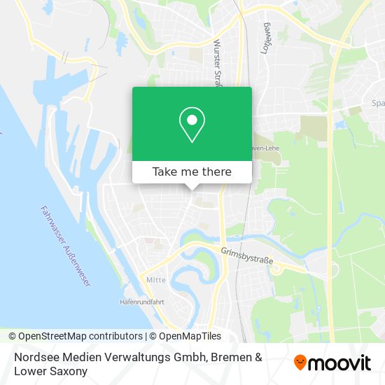 Nordsee Medien Verwaltungs Gmbh map