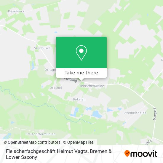 Fleischerfachgeschäft Helmut Vagts map