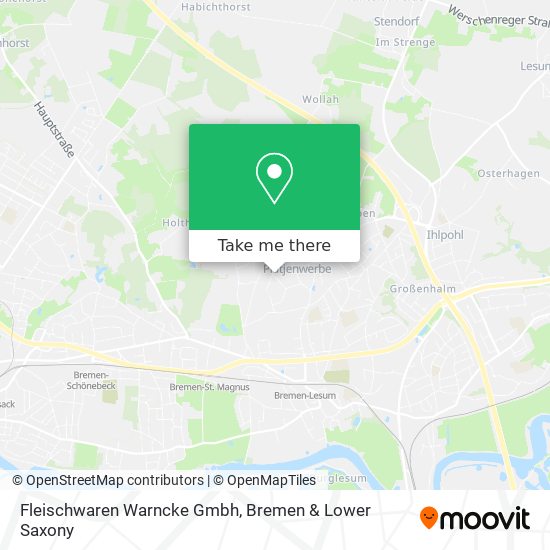 Fleischwaren Warncke Gmbh map