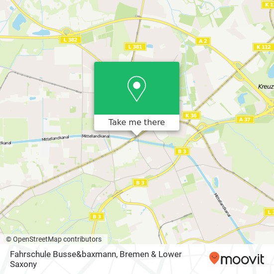 Fahrschule Busse&baxmann map