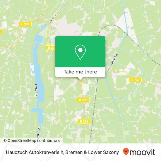 Hauczuch Autokranverleih map