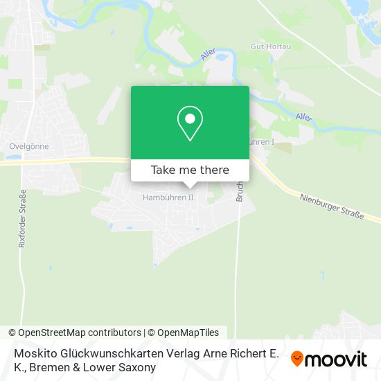 Moskito Glückwunschkarten Verlag Arne Richert E. K. map