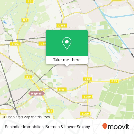 Schindler Immobilien map