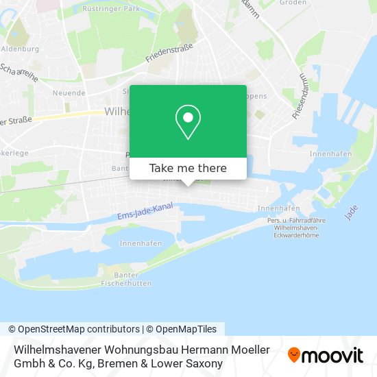 Wilhelmshavener Wohnungsbau Hermann Moeller Gmbh & Co. Kg map
