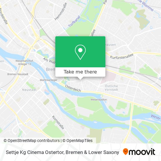 Settje Kg Cinema Ostertor map