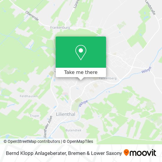 Bernd Klopp Anlageberater map