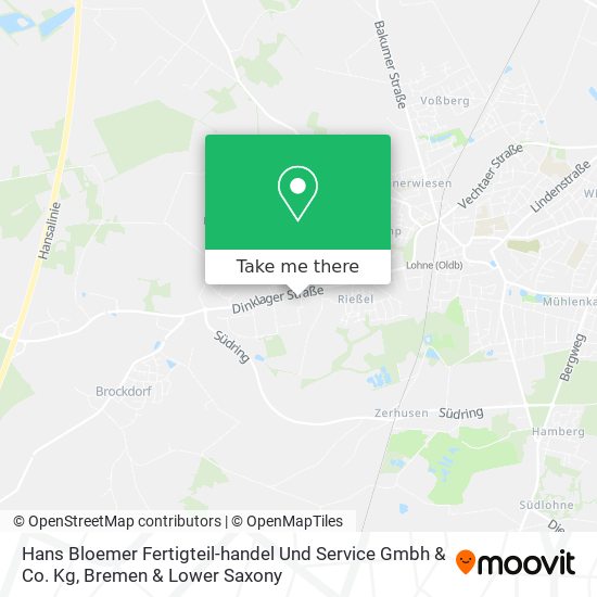 Hans Bloemer Fertigteil-handel Und Service Gmbh & Co. Kg map