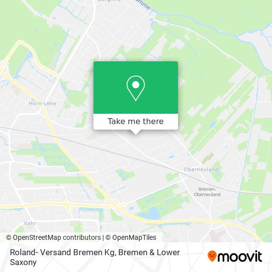 Roland- Versand Bremen Kg map