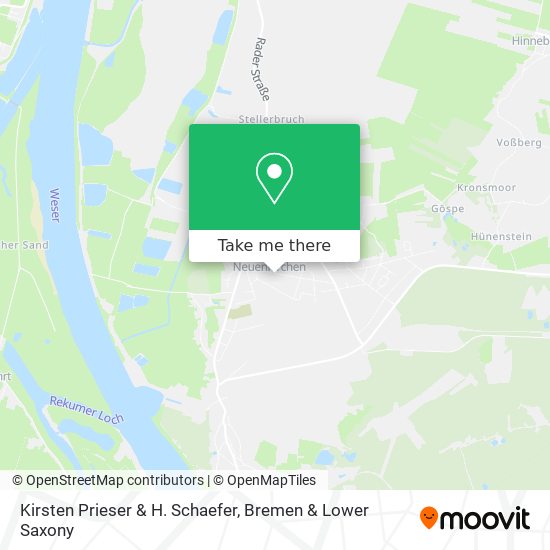 Kirsten Prieser & H. Schaefer map