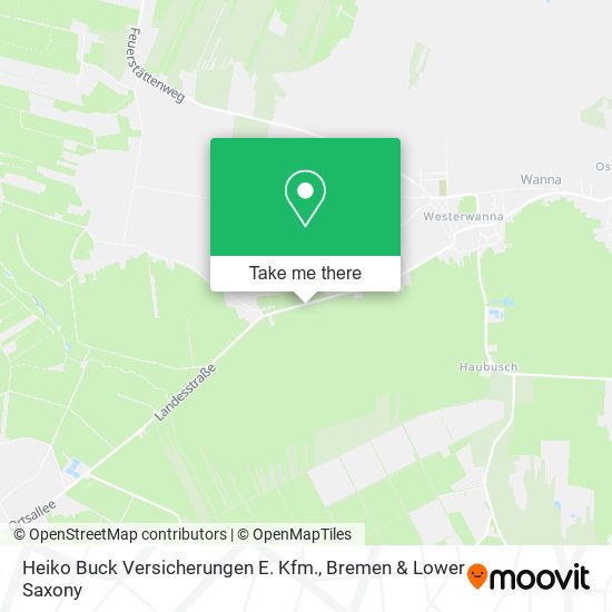 Heiko Buck Versicherungen E. Kfm. map