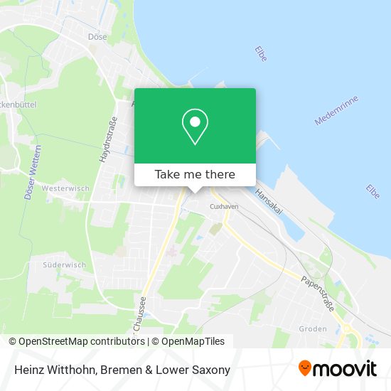 Heinz Witthohn map
