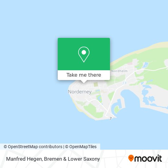 Manfred Hegen map