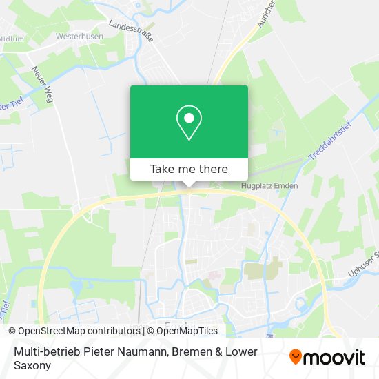 Multi-betrieb Pieter Naumann map