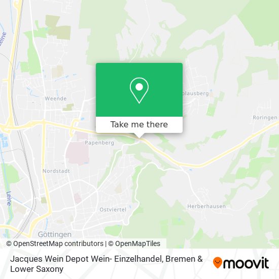 Jacques Wein Depot Wein- Einzelhandel map