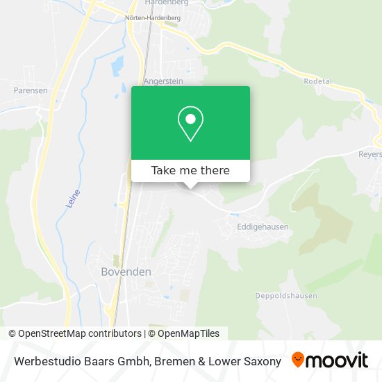 Werbestudio Baars Gmbh map