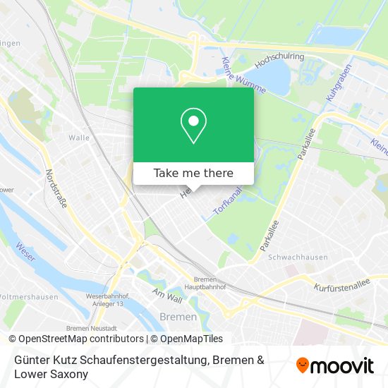 Günter Kutz Schaufenstergestaltung map