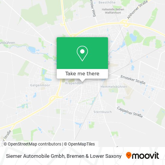 Siemer Automobile Gmbh map
