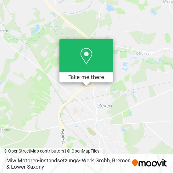 Miw Motoren-instandsetzungs- Werk Gmbh map